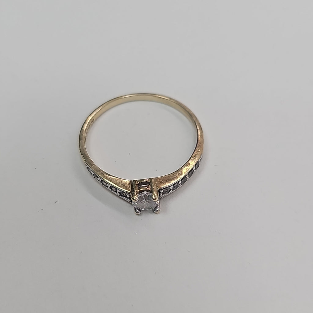 SOLITARIO ORO 10 K 1,60 GRMS (SEMINUEVO)