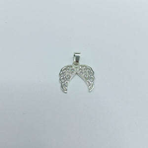 DIJE ALAS C/CIRCONIAS PLATA .925 2.2 GR (NUEVO)