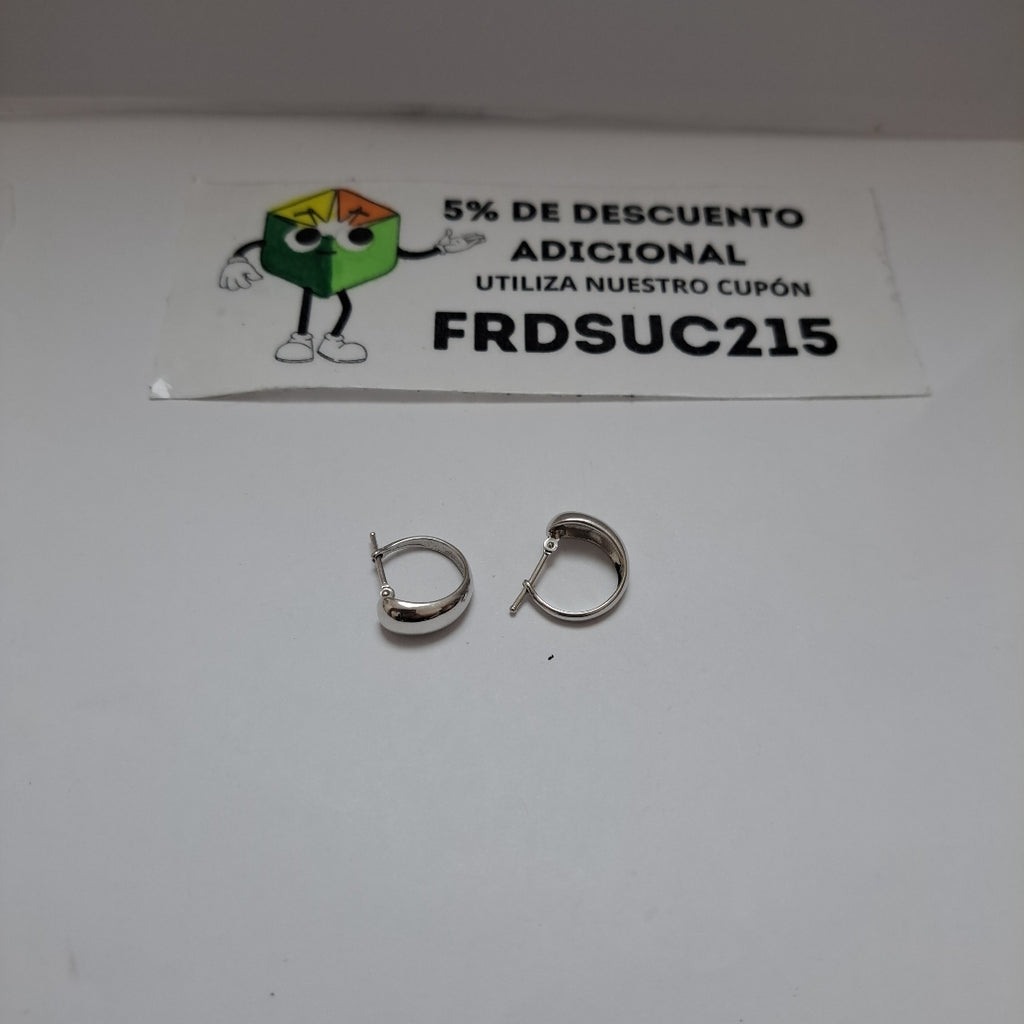 ARRACADAS PAR ORO 14 K 3,70 GRMS (SEMINUEVO)