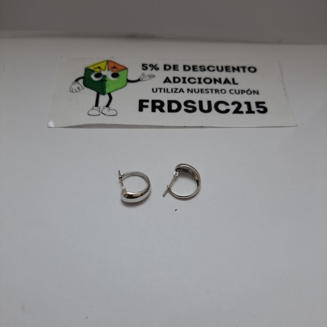 ARRACADAS PAR ORO 14 K 3,70 GRMS (SEMINUEVO)