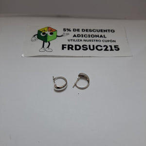 ARRACADAS PAR ORO 14 K 3,70 GRMS (SEMINUEVO)