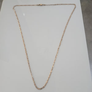 CADENA ORO, ORO COMBINADO 10 K 5.8 GRMS (SEMINUEVO)