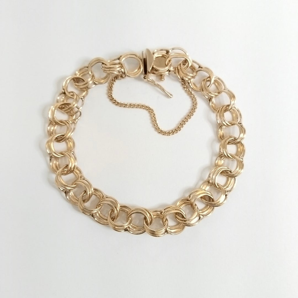 PULSERA ORO 14 K 13,70 GRMS (SEMINUEVO)