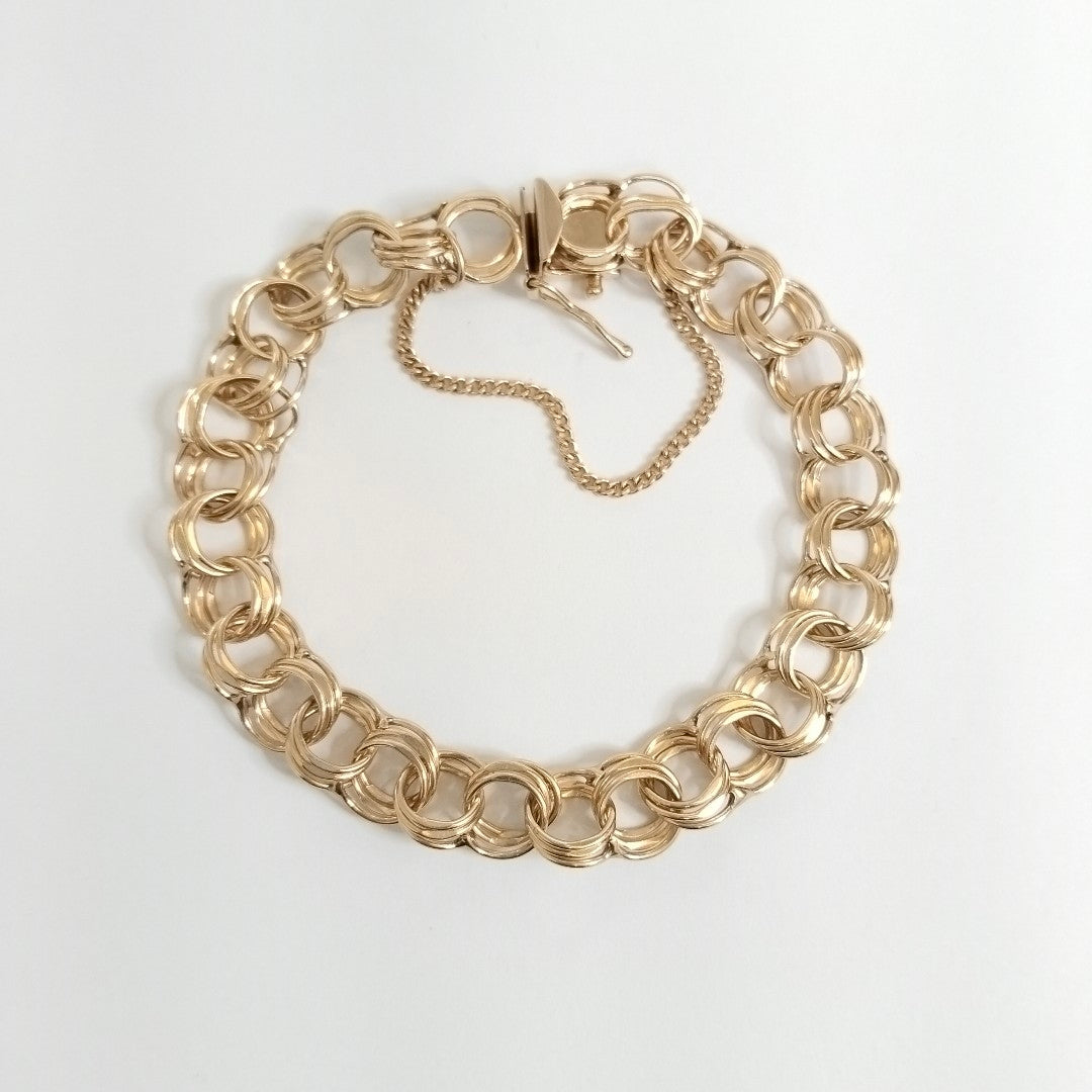 PULSERA ORO 14 K 13,70 GRMS (SEMINUEVO)