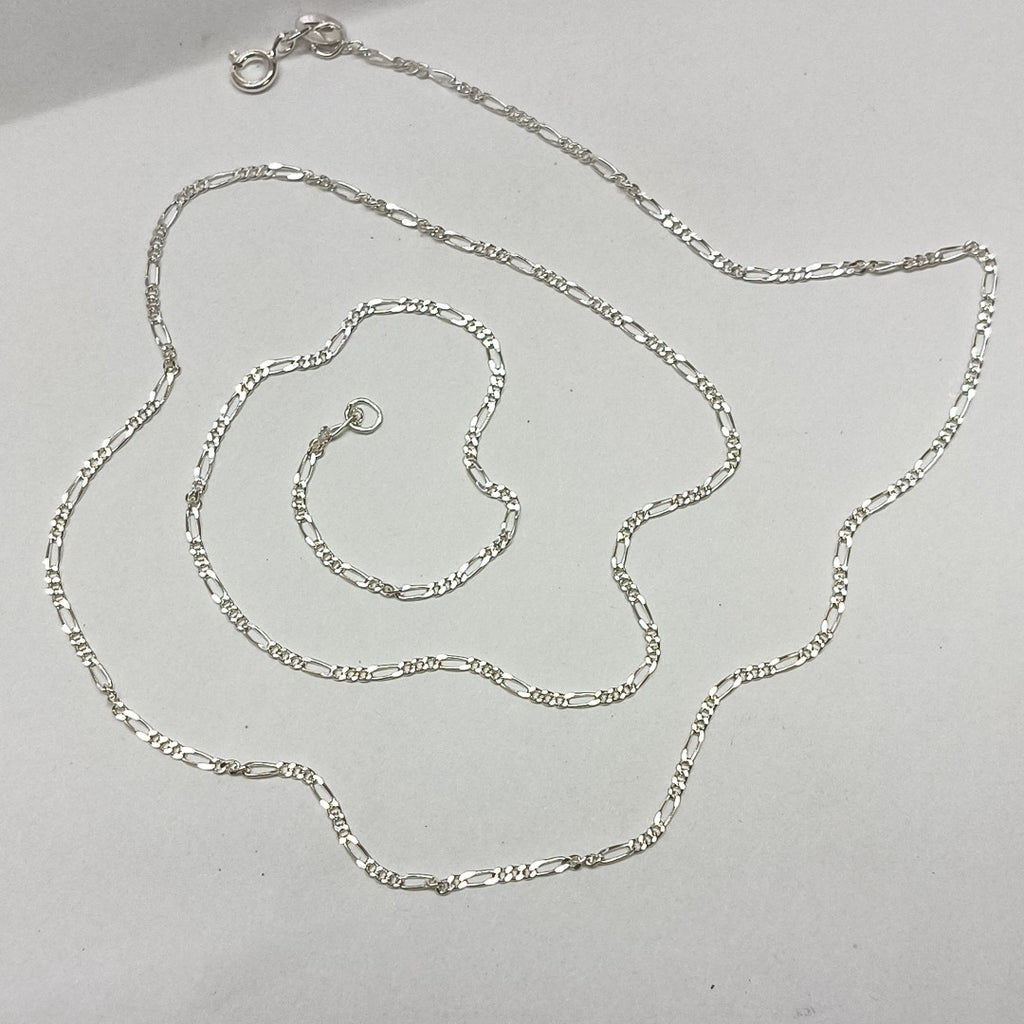 CADENA TEJIDO 3X1 PLATA .925 55 CM 2.3 GR (NUEVO)