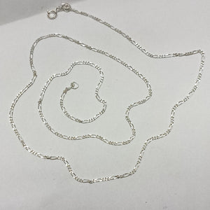 CADENA TEJIDO 3X1 PLATA .925 55 CM 2.3 GR (NUEVO)
