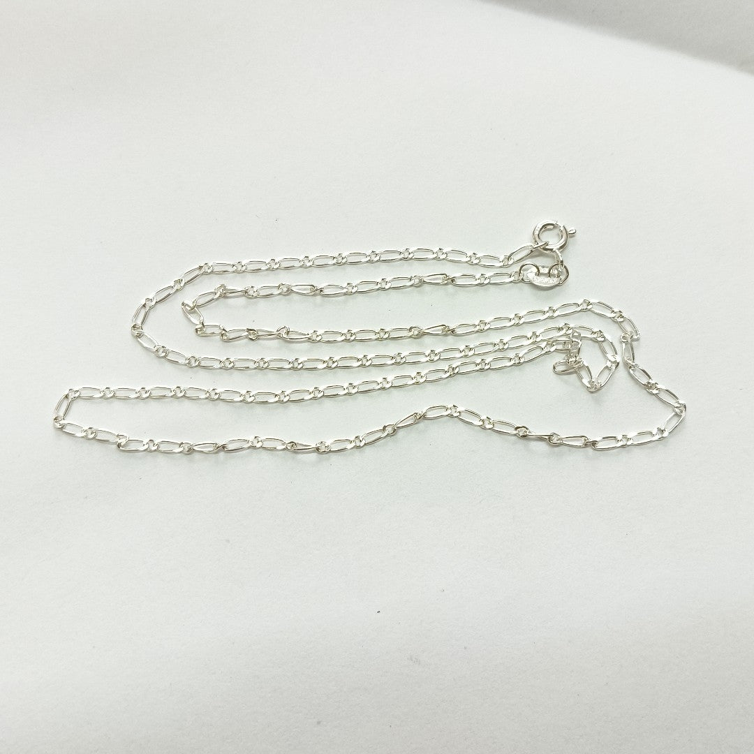 CADENA TEJIDO 1X1 PLATA .925 55 CM 3.2 GR (NUEVO)