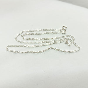 CADENA TEJIDO 1X1 PLATA .925 55 CM 3.2 GR (NUEVO)
