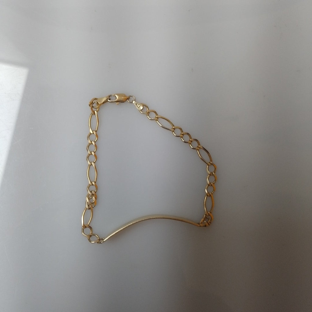 ESCLAVA ORO 14 K 8.6 GRMS (SEMINUEVO)