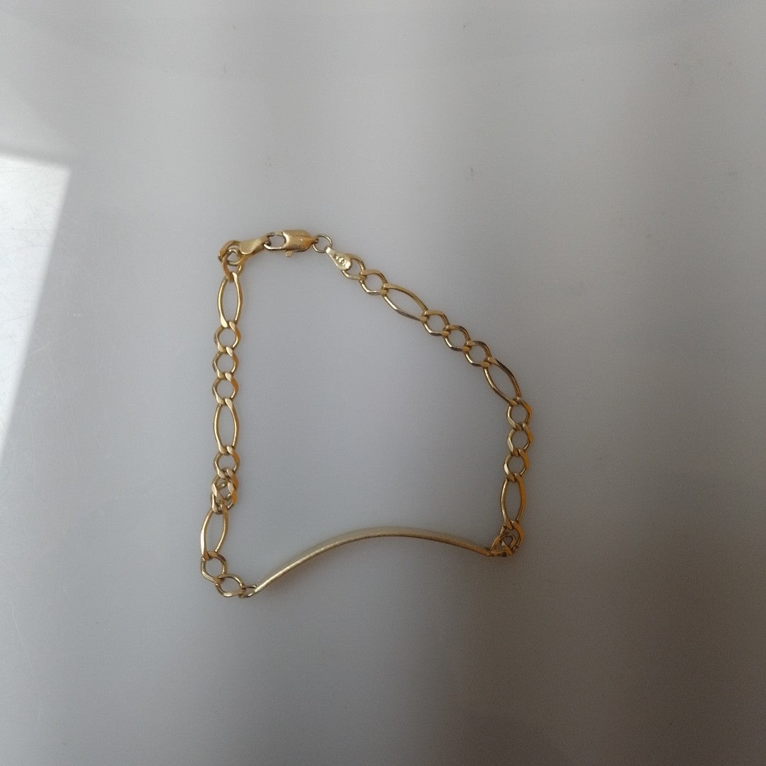 ESCLAVA ORO 14 K 8.6 GRMS (SEMINUEVO)