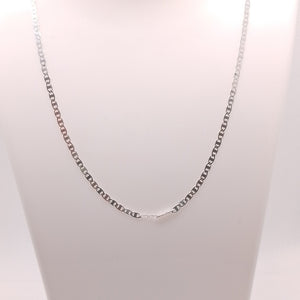 CADENA TEJIDO ESPEJO PLATA .925 60 CM 4.3 GR (NUEVO)