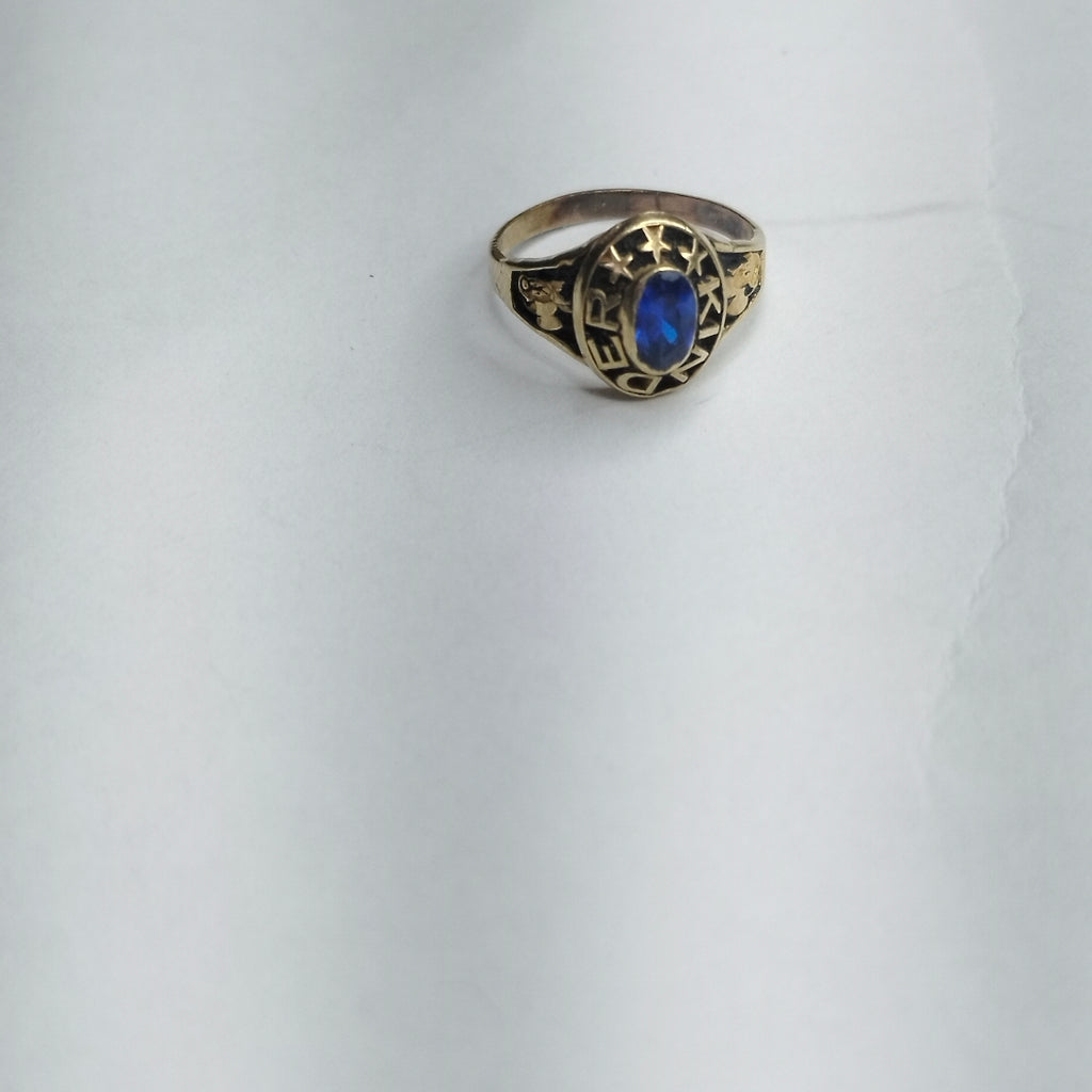 ANILLO DE GRADUACIÓN ORO 10 K 1,80 GRMS (SEMINUEVO)
