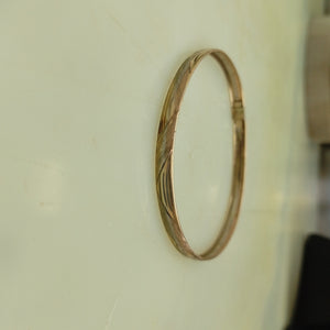PULSERA, PULSERA RIGIDA ORO, ORO COMBINADO 10 K 4 GRMS (SEMINUEVO)