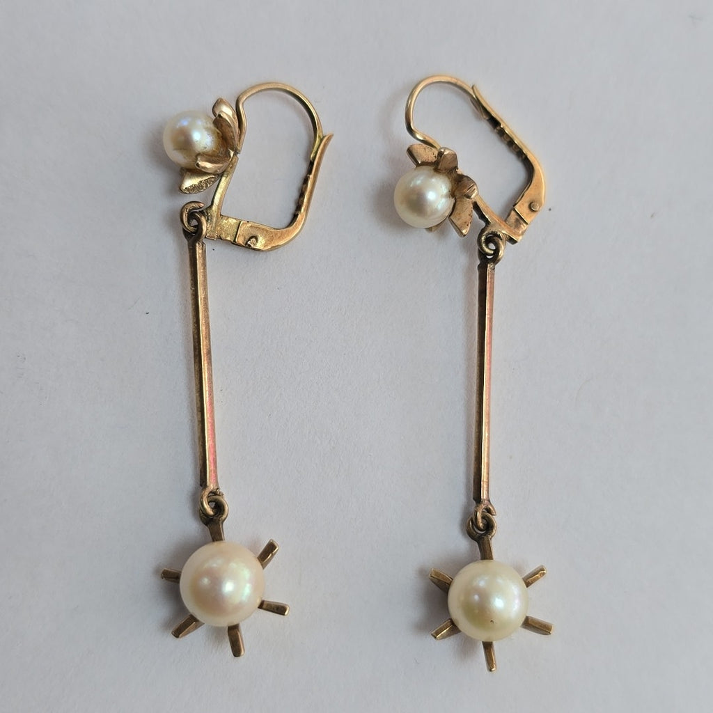 ARETES PAR ORO 8 K 4,50 GRMS (SEMINUEVO)