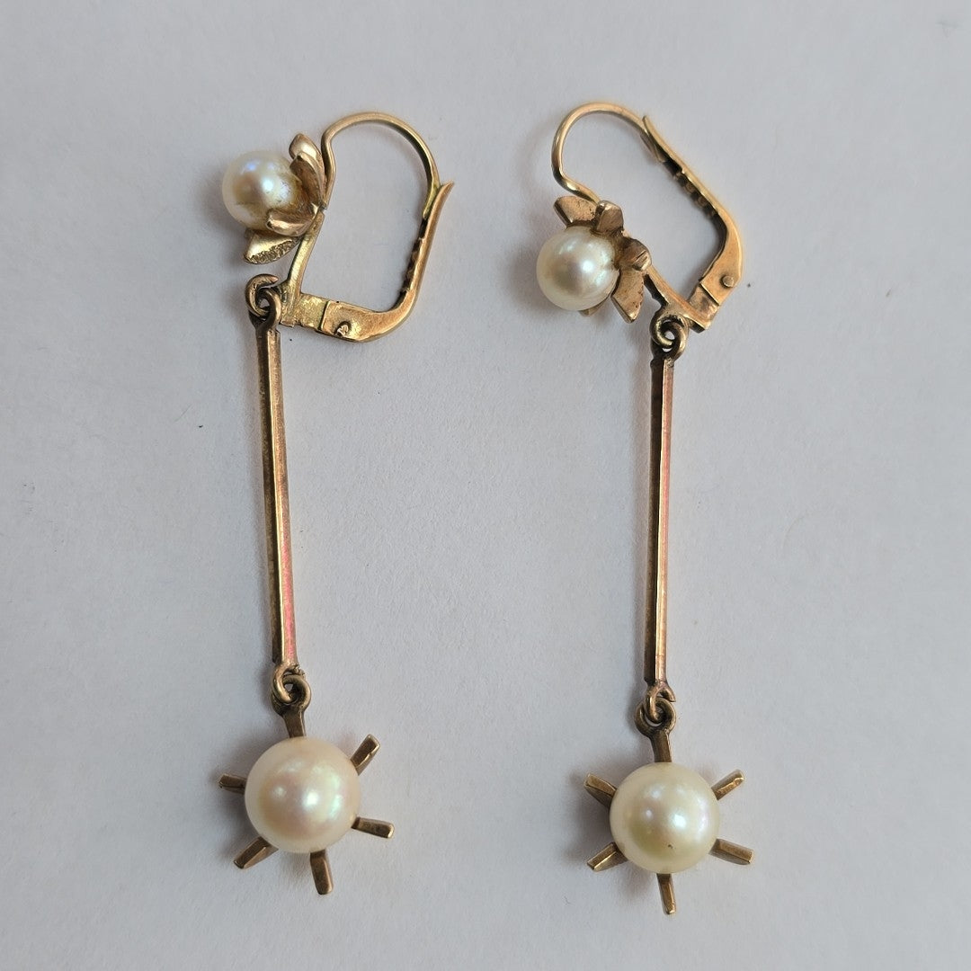 ARETES PAR ORO 8 K 4,50 GRMS (SEMINUEVO)