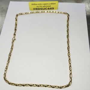 CADENA ORO 14 K 24.3 GRMS (SEMINUEVO)