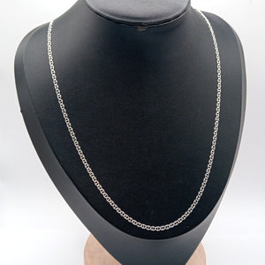 CADENA TEJIDO GUCHI PLATA .925 60 CM 3.8 GR (NUEVO)