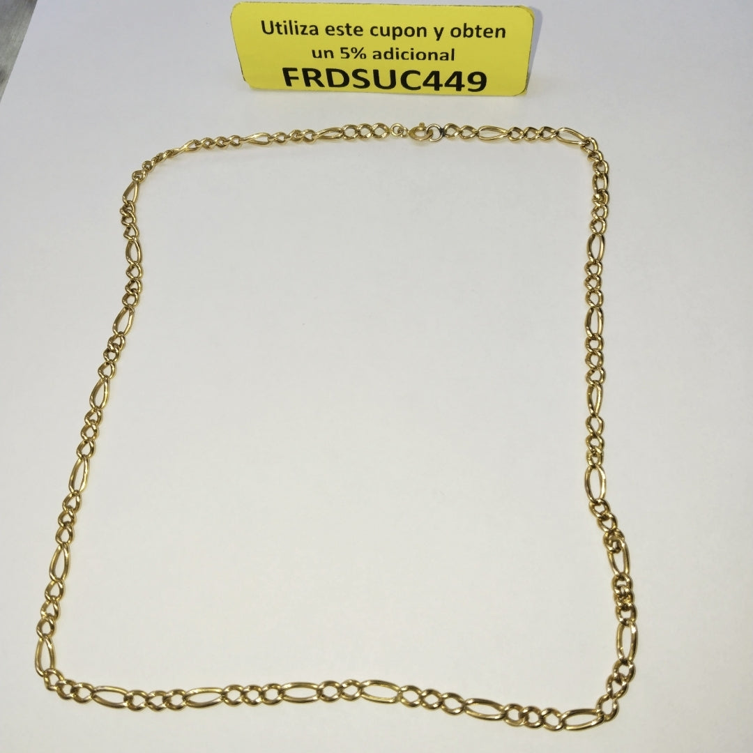 CADENA ORO 18 K 8.5 GRMS (SEMINUEVO)