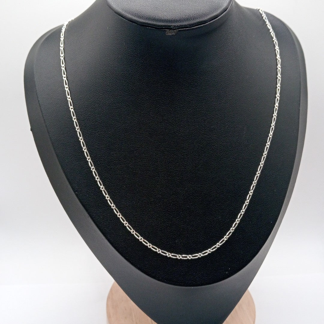 CADENA TEJIDO 1X1 PLATA .925 55 CM 3.3 GR (NUEVO)