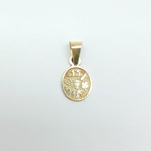 DIJE ORO 14 K 1,60 GRMS (SEMINUEVO)
