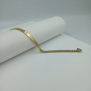 ESCLAVA ORO 14 K 10,60 GRMS (SEMINUEVO)