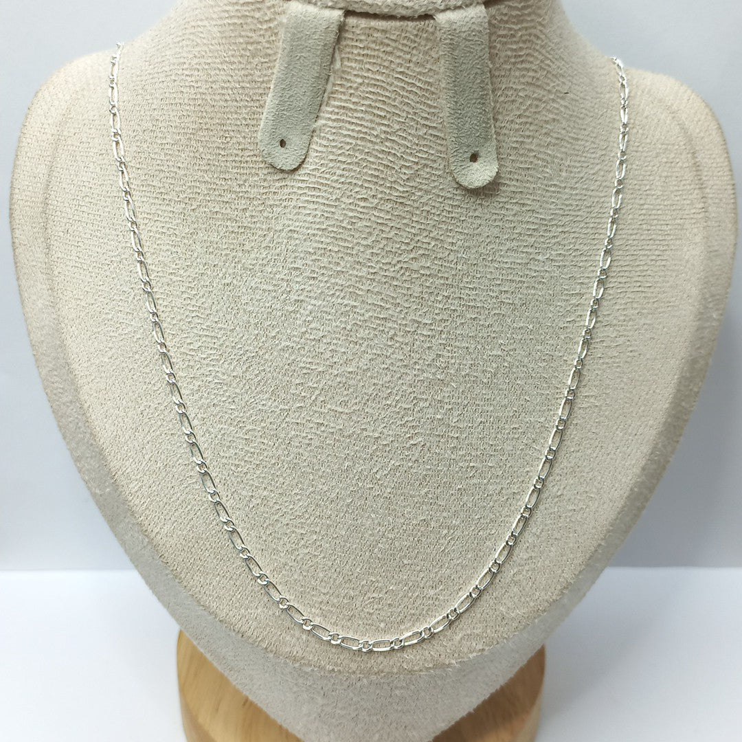 CADENA TEJIDO 1X1 PLATA .925 50 CM 3 GR (NUEVO)