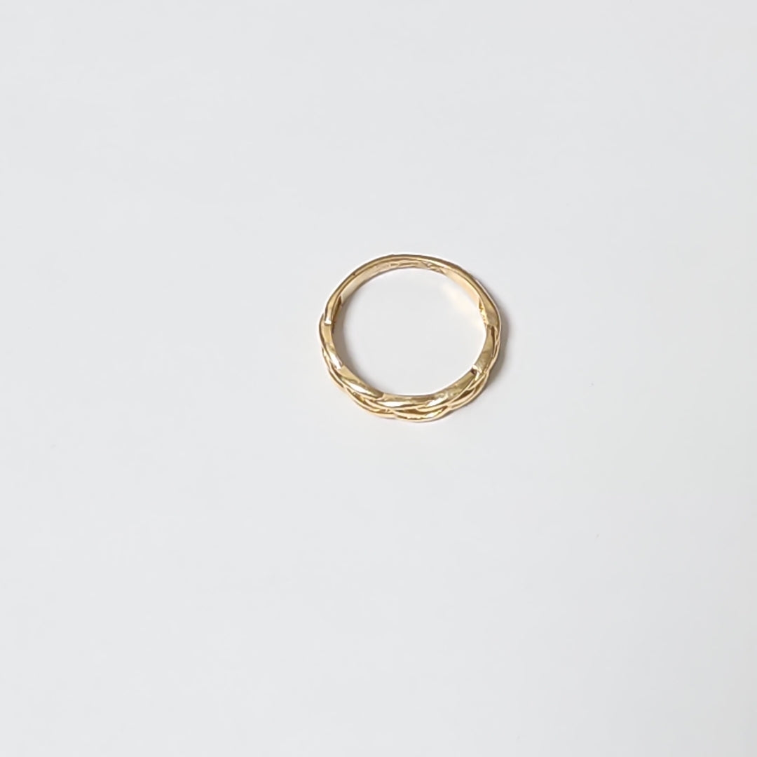ANILLO ORO 14 K 2,90 GRMS (SEMINUEVO)