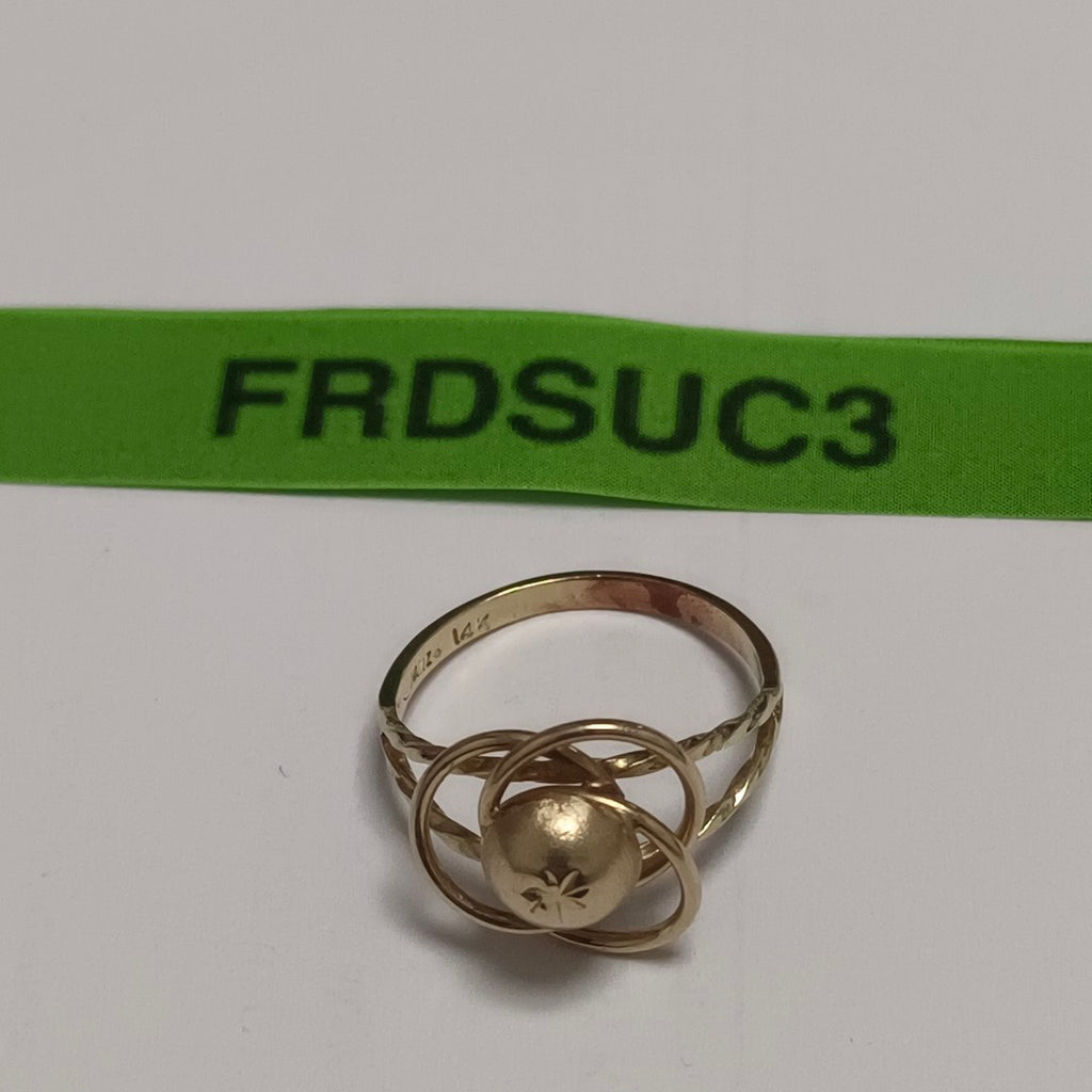 ANILLO ORO 14 K 1,70 GRMS (SEMINUEVO)