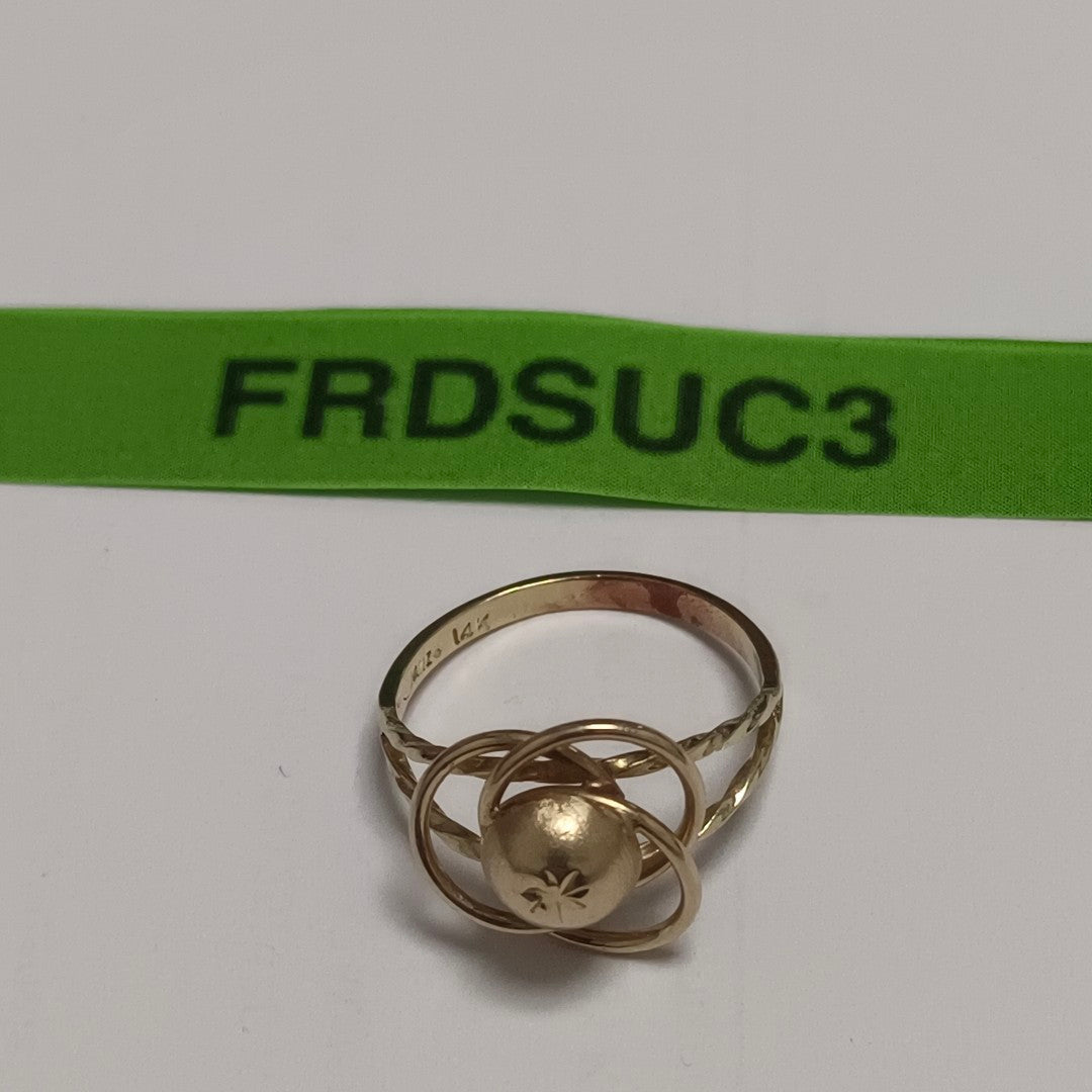 ANILLO ORO 14 K 1,70 GRMS (SEMINUEVO)