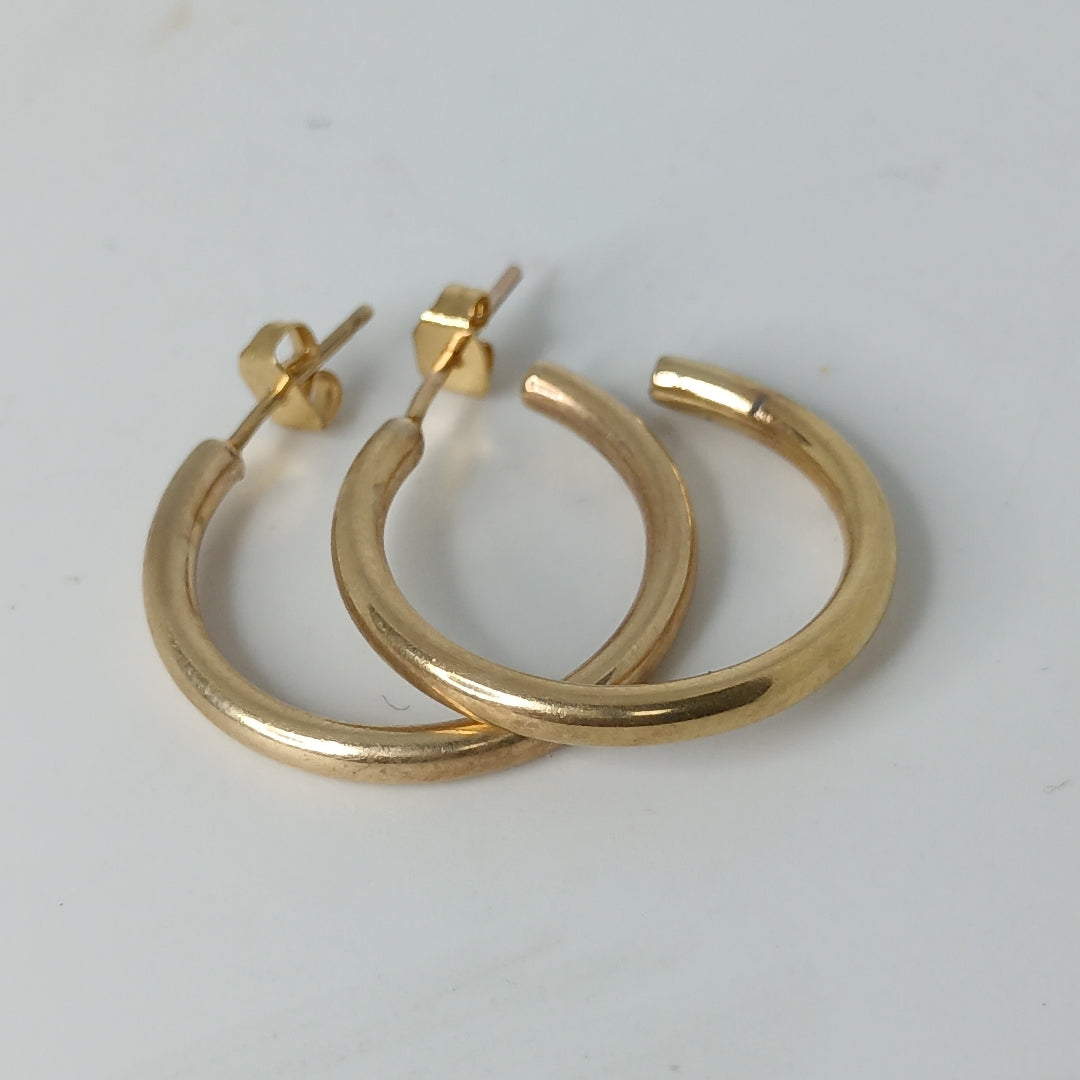 ARRACADAS PAR ORO 14 K 3,00 GRMS (SEMINUEVO)