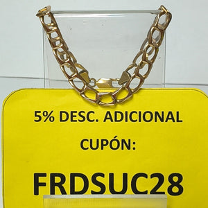 PULSERA ORO 14 K 14.7 GRMS (SEMINUEVO)