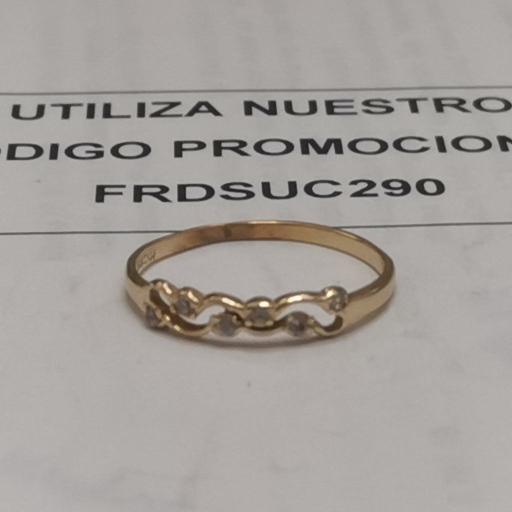 ANILLITO ORO 14 K 1.1 GRMS (SEMINUEVO)