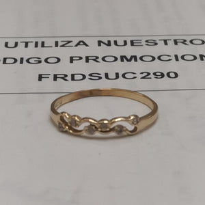 ANILLITO ORO 14 K 1.1 GRMS (SEMINUEVO)