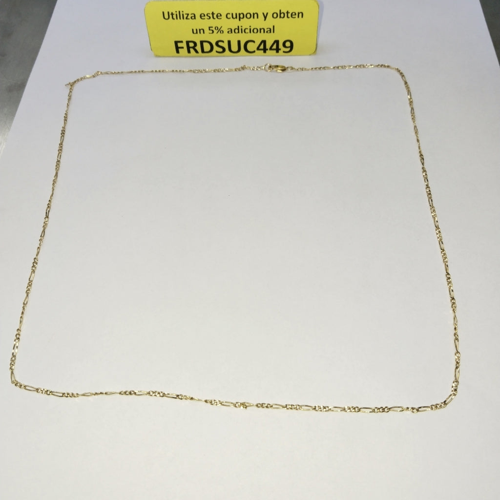 CADENA ORO 14 K 3.6 GRMS (SEMINUEVO)