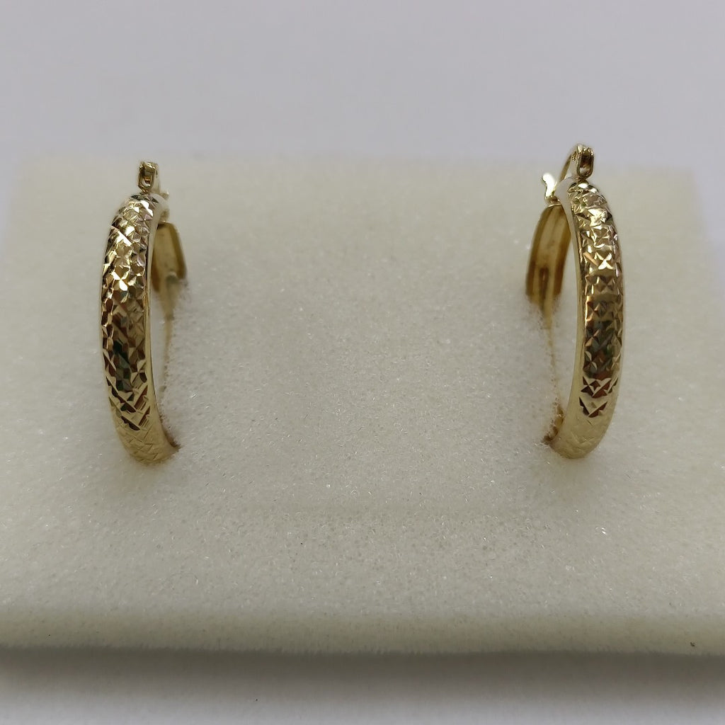 ARRACADAS PAR ORO 10 K 1,90 GRMS (SEMINUEVO)