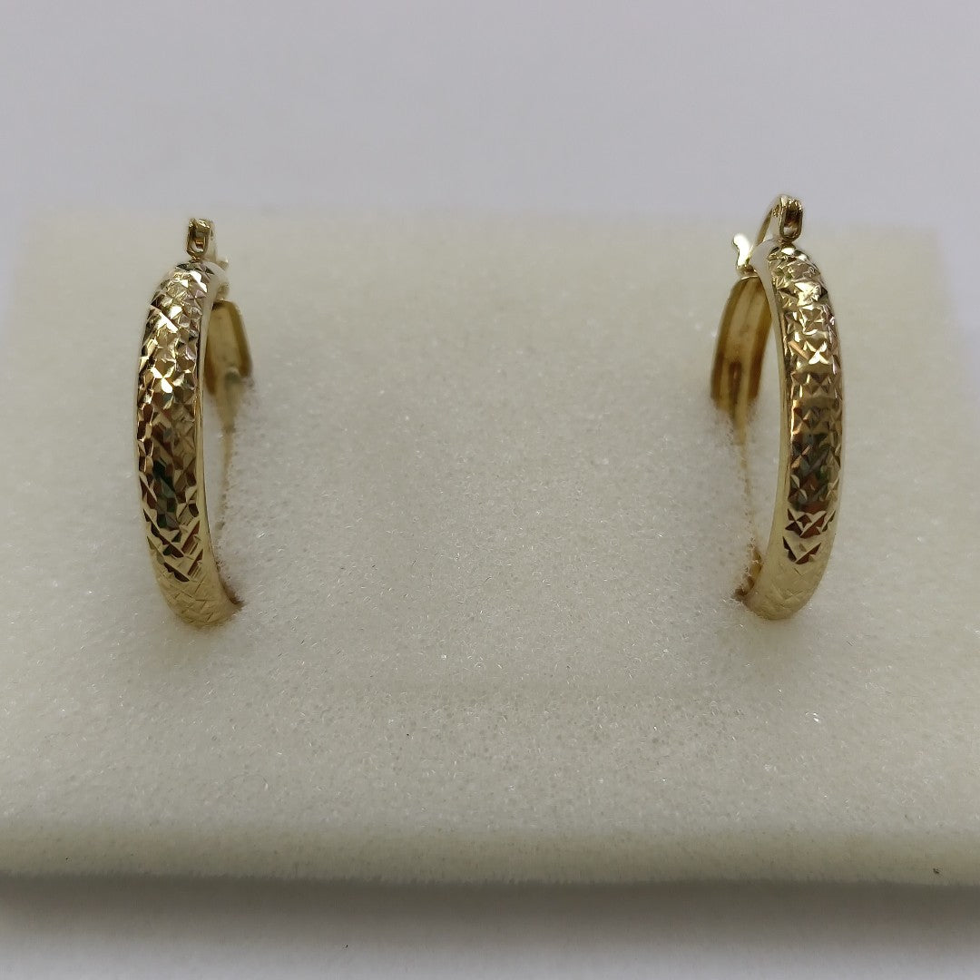 ARRACADAS PAR ORO 10 K 1,90 GRMS (SEMINUEVO)