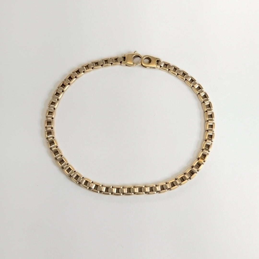 PULSERA ORO, ORO COMBINADO 14 K 13.3 GRMS (SEMINUEVO)