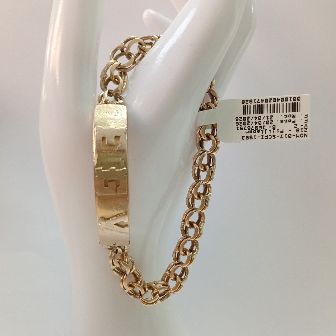 ESCLAVA ORO 10 K 29.5 GRMS (SEMINUEVO)