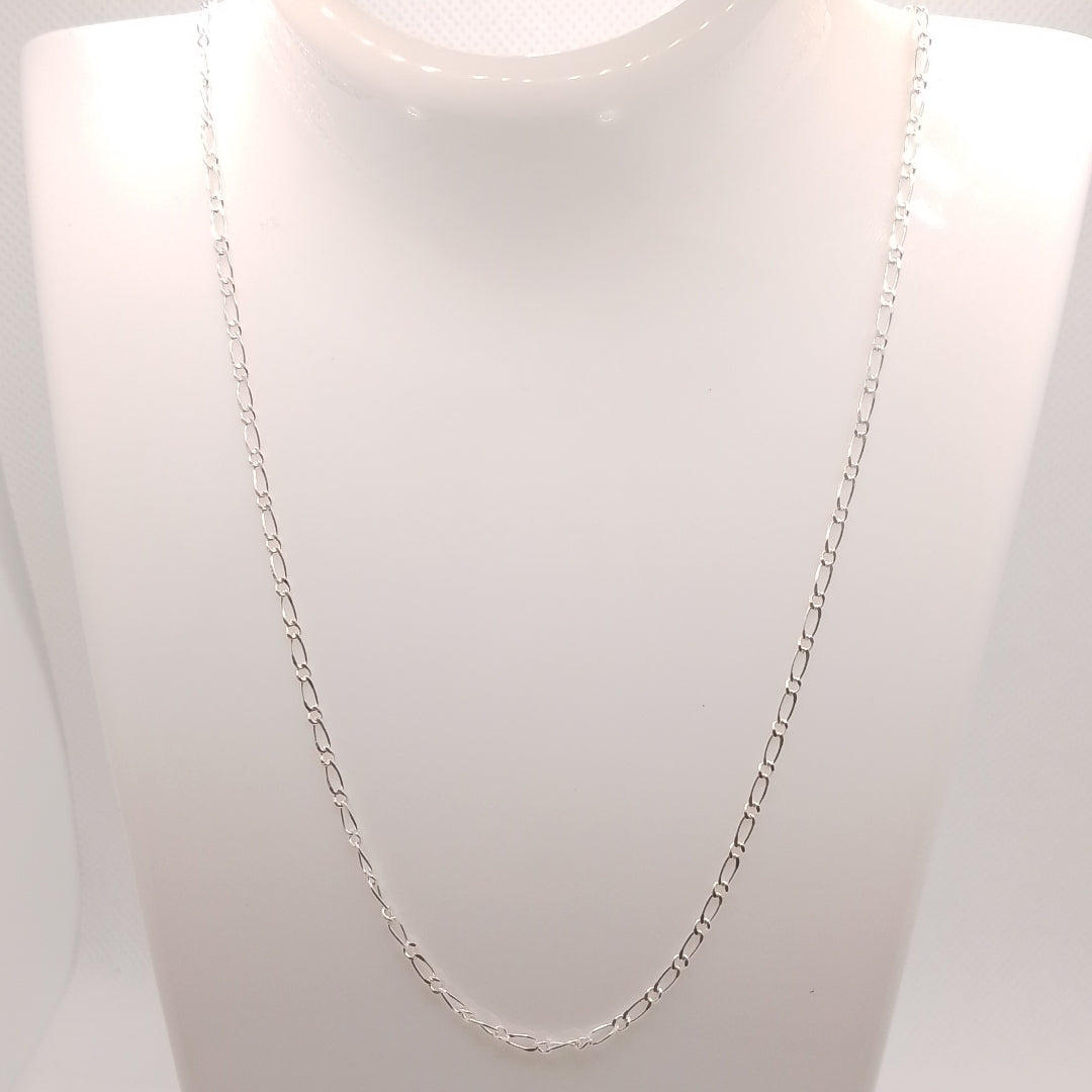 CADENA TEJIDO 1X1 PLATA .925 55 CM 3.2 GR (NUEVO)