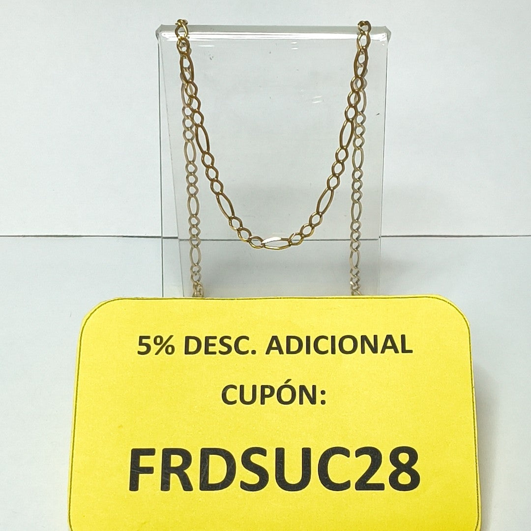 CADENA ORO 10 K 8.8 GRMS (SEMINUEVO)