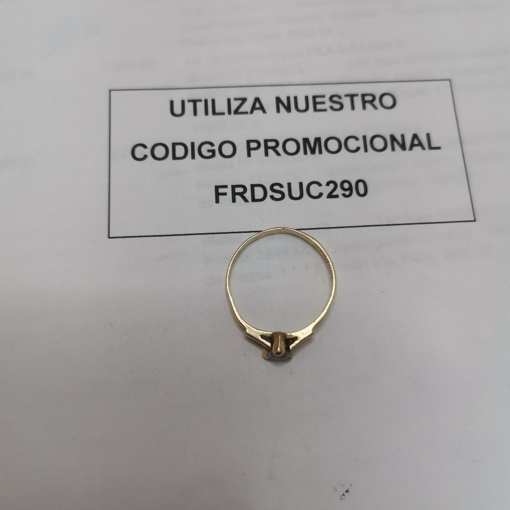 ANILLO ORO 14 K 1.5 GRMS (SEMINUEVO)