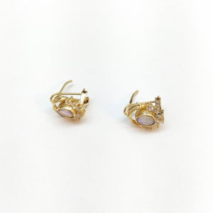 ARETES PAR ORO 14 K 3.8 GRMS (SEMINUEVO)