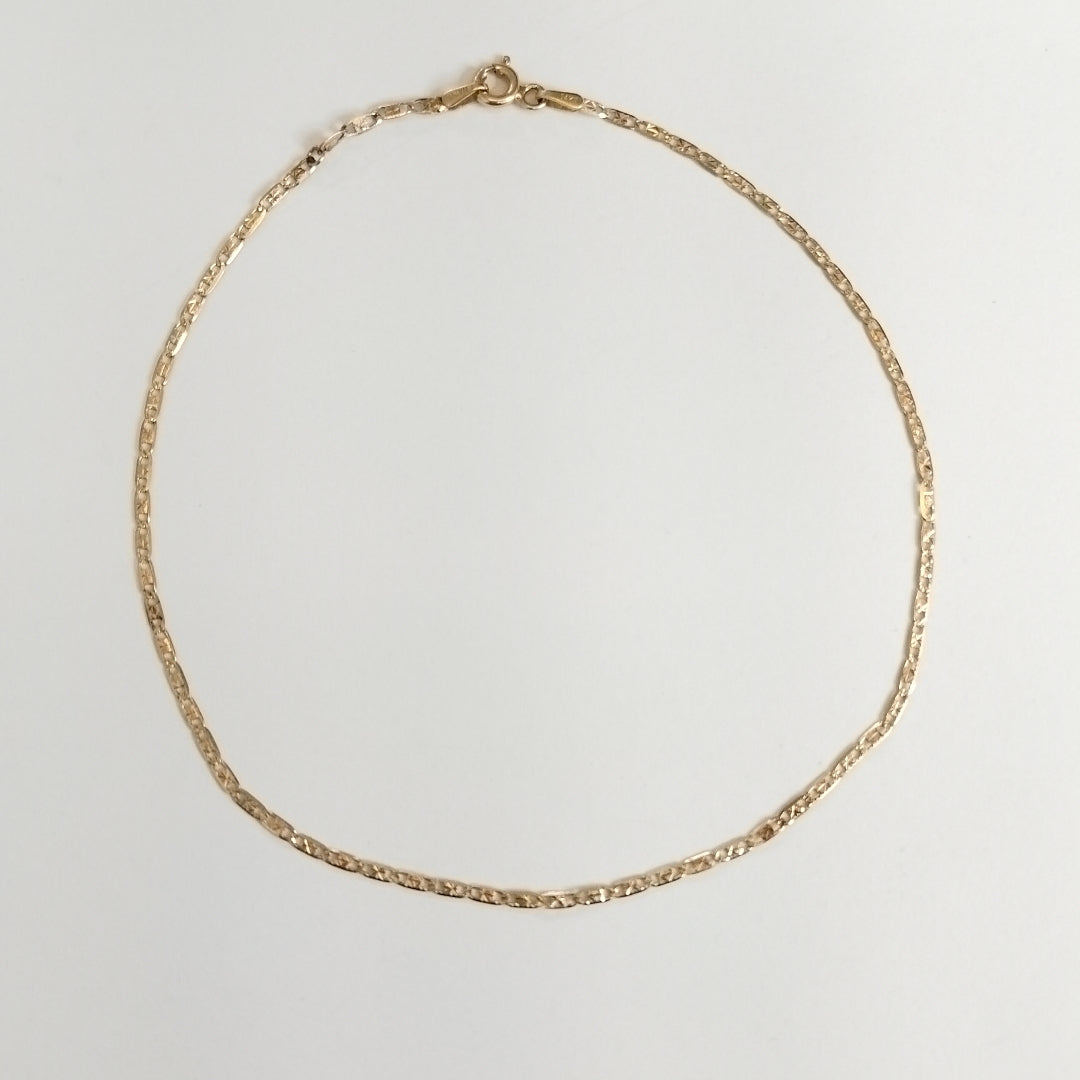 PULSERA ORO COMBINADO 14 K 1,30 GRMS (SEMINUEVO)