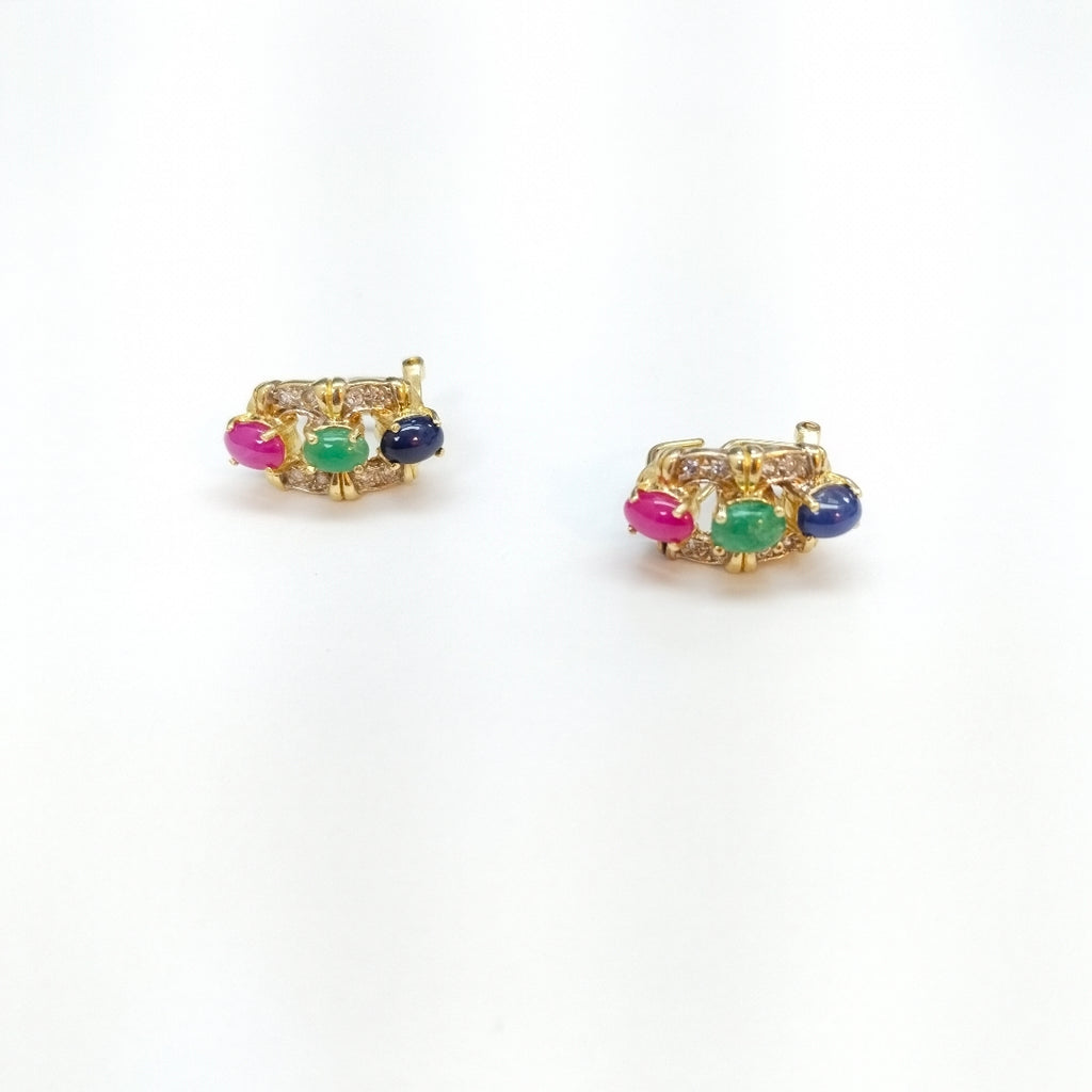 ARETES PAR ORO 14 K 8.4 GRMS (SEMINUEVO)