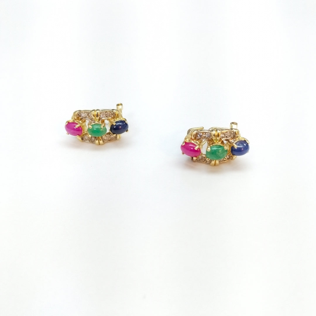 ARETES PAR ORO 14 K 8.4 GRMS (SEMINUEVO)