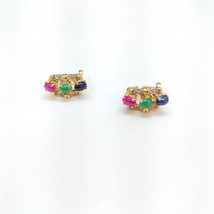 ARETES PAR ORO 14 K 8.4 GRMS (SEMINUEVO)