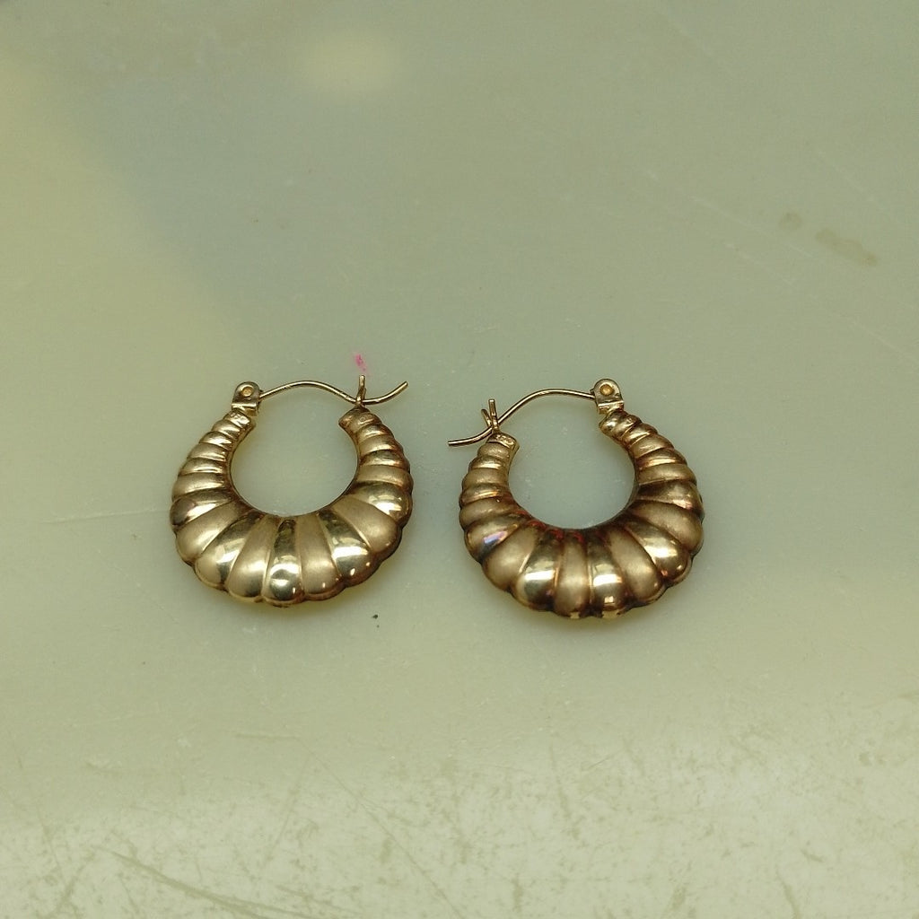 ARRACADAS PAR ORO 10 K 1.4 GRMS (SEMINUEVO)
