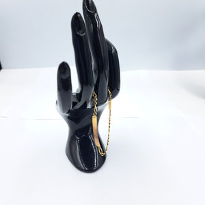 ESCLAVA ORO 10 K 3.8 GRMS (SEMINUEVO)