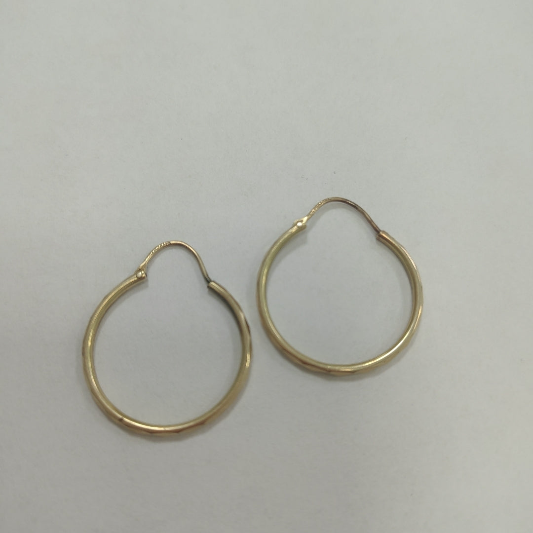 ARRACADAS PAR ORO 14 K 1.7 GRMS (SEMINUEVO)