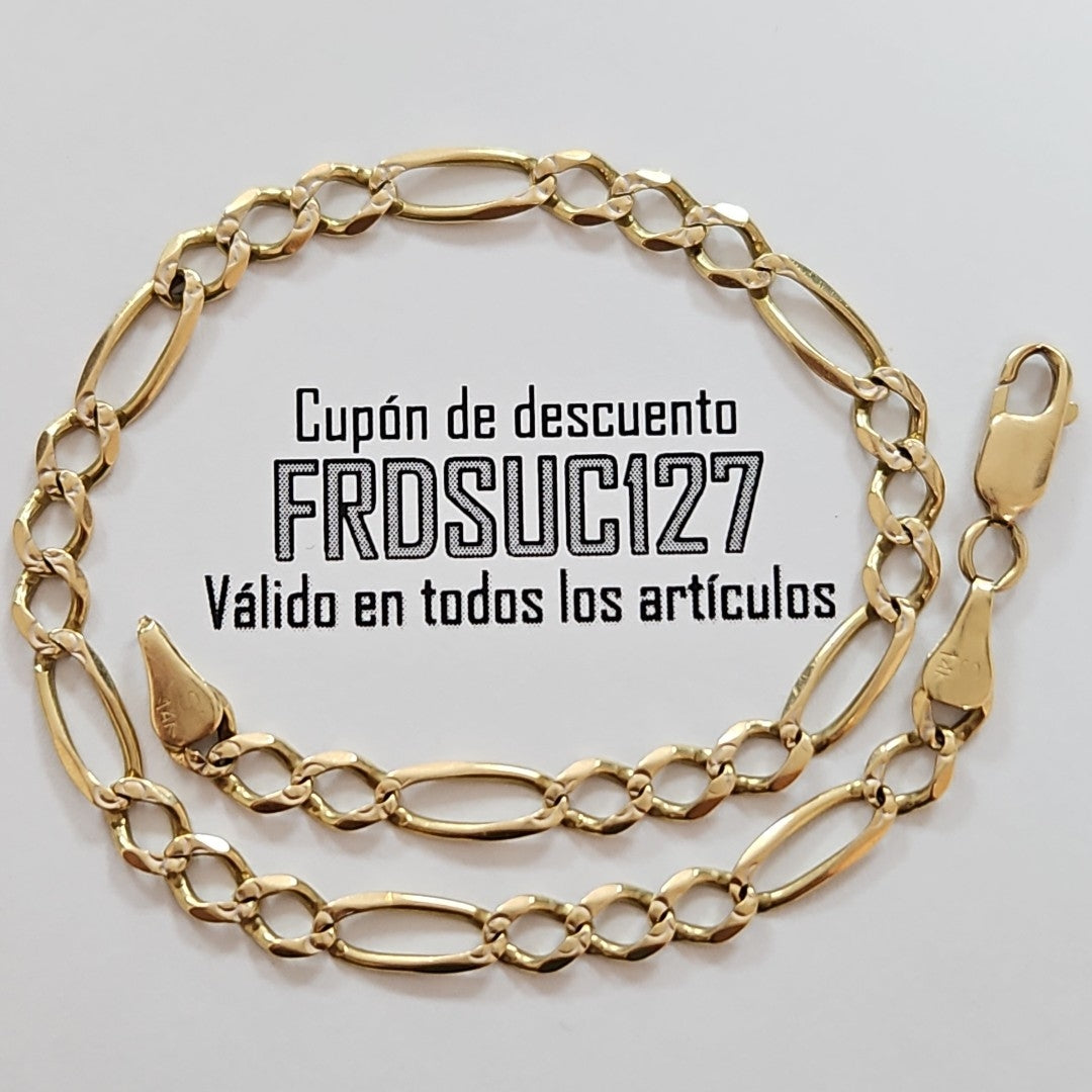 PULSERA ORO 14 K 5,60 GRMS (SEMINUEVO)
